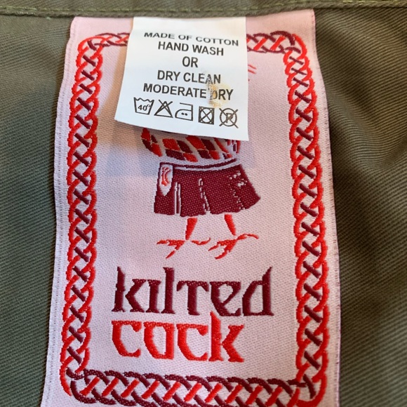 Army green kilt by Kilted Cock size 32 - Picture 8 of 11